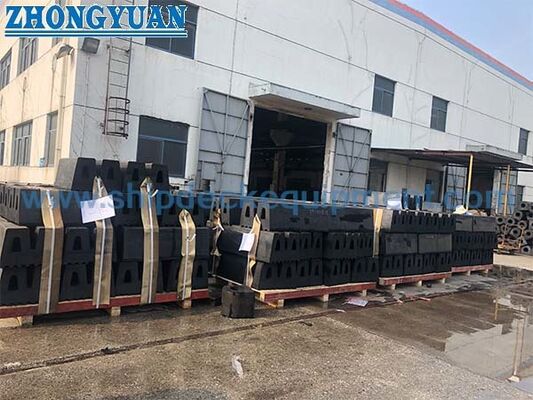Резиновое кранцевое устройство типа W для защиты носа и кормы