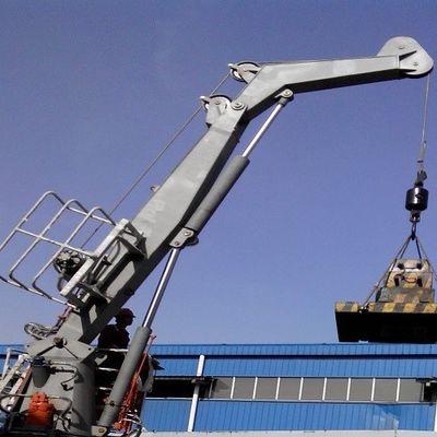 Кран Slewing заграждения костяшки постамента гидравлический Оборудование палубы корабля