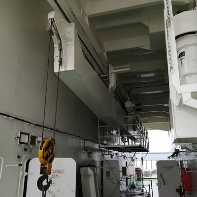 Оборудование палубы корабля крана обеспечения портала 2 крюков горизонтальное