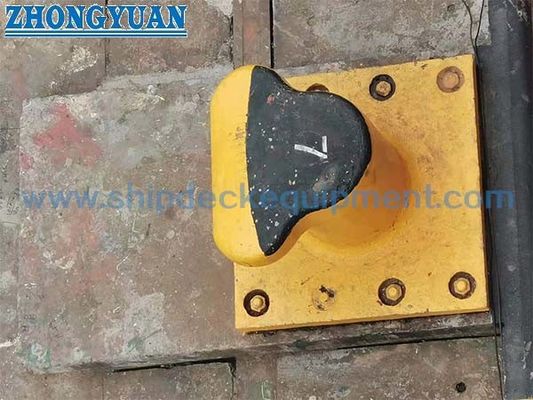 5 ‰ 100 т SWL литой стальной T-Head Mooring Bollard ♪ Для портов, причалов и пристаней