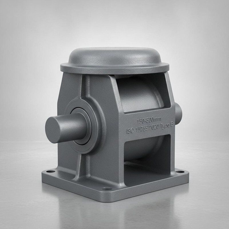 150–500 mm Cast Steel Mooring Roller with Upper Dust Cover for Ship Mooring | ISO 13755 Type B